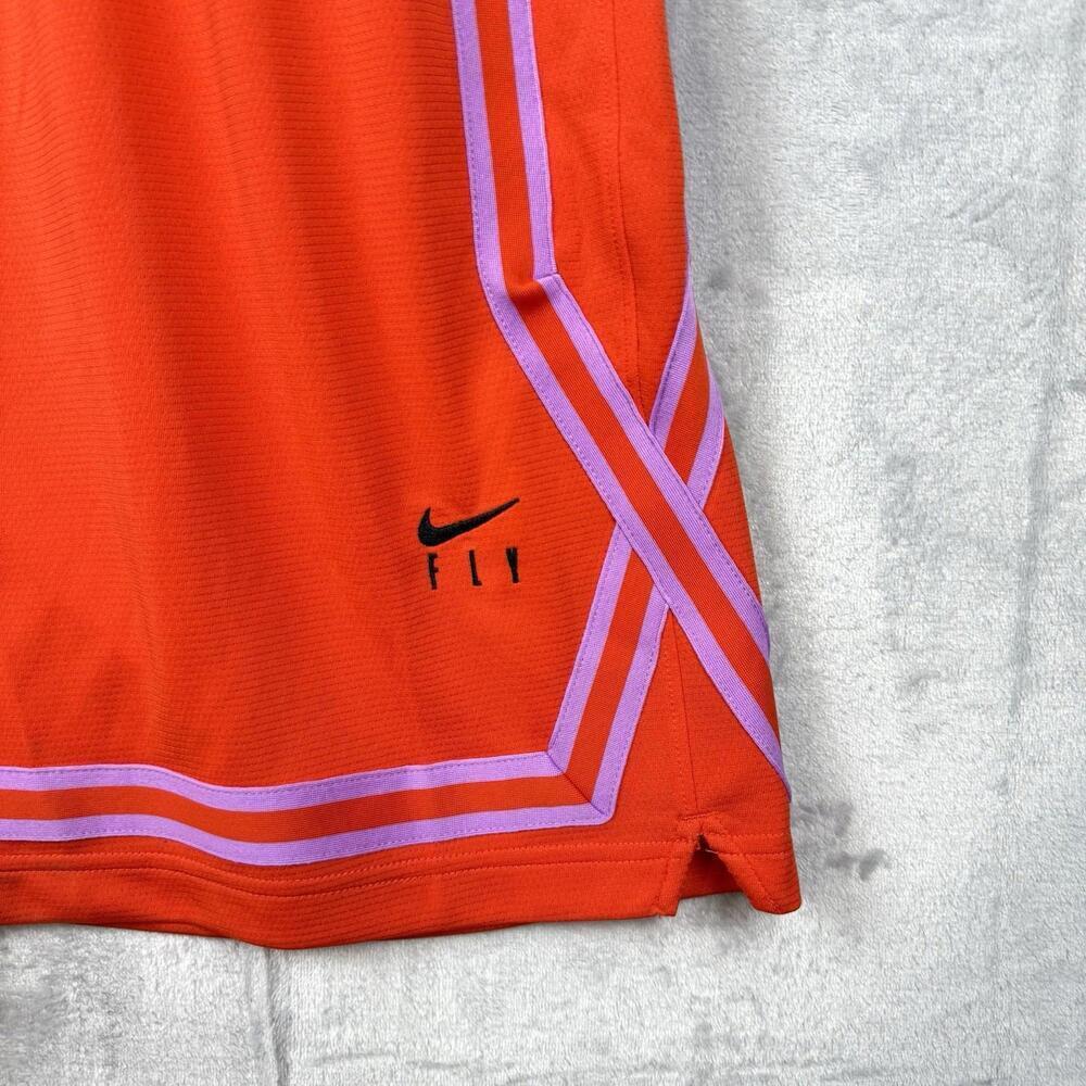NWT Nike Fly Crossover Dri-FIT Basketball Shorts Women’s 3X Orange Purple $64 - Picture 4 of 12